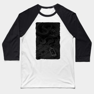 BLACK SNAKE Baseball T-Shirt